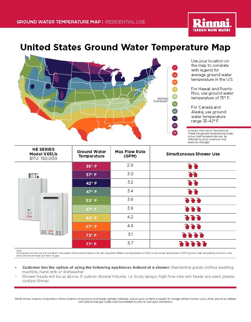 Standard Plumbing Supply - Product: Rinnai V65IP 5.3 GPM Indoor Low NOx  Tankless Propane Water Heater