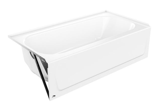 60X32 MAUICAST PLUS LH TUB WHT
