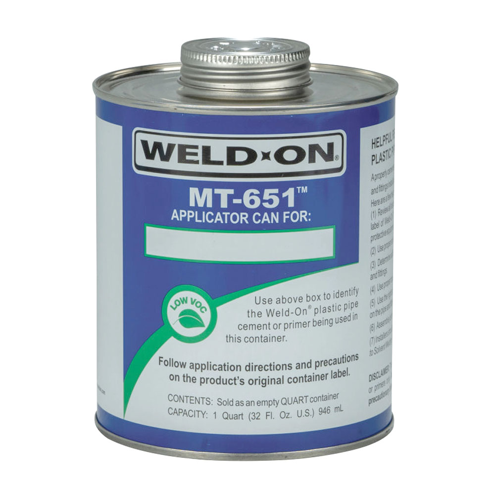 EMPTY QT CAN FOR GLUE