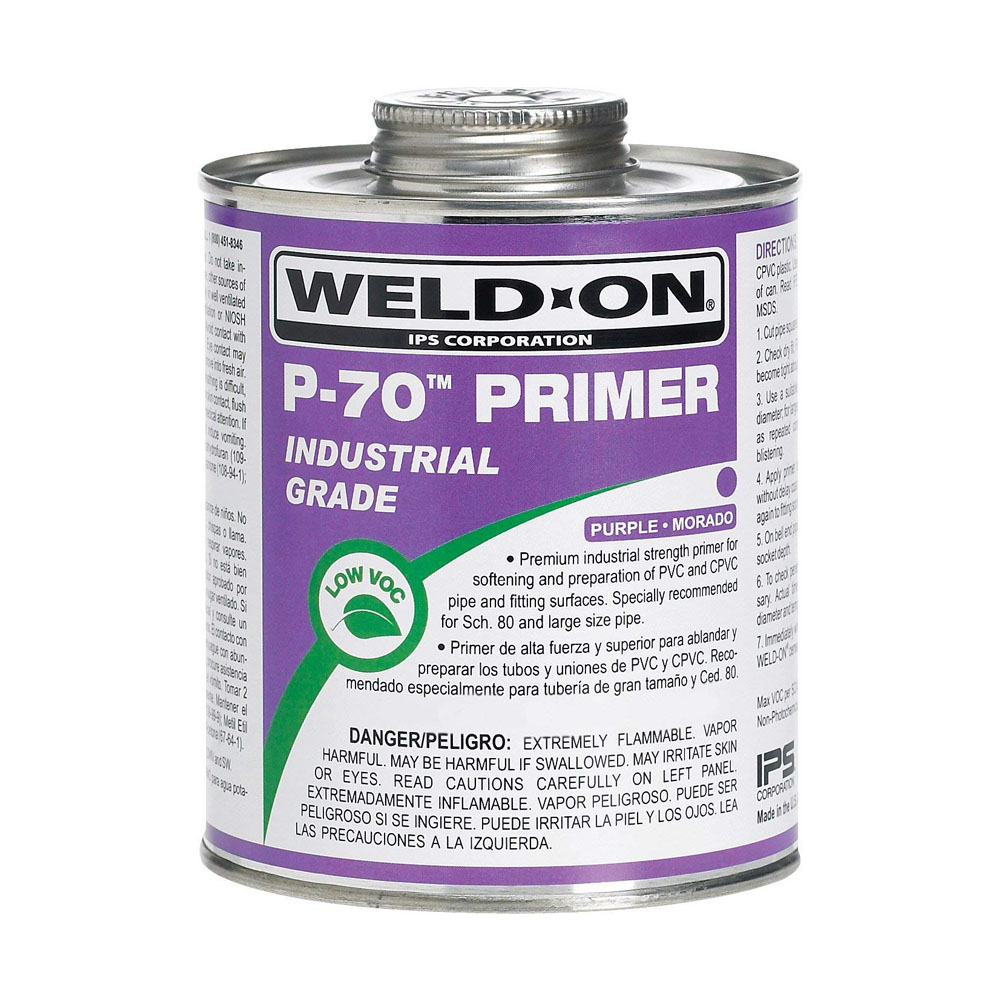 IPS Weldon 10225 Purple P-70 PVC/Cpvc Primer