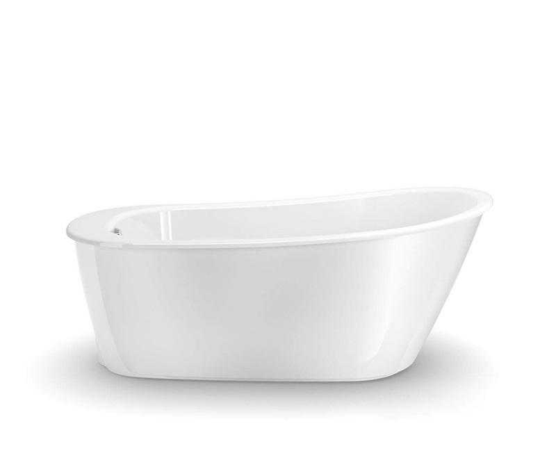 SAX FREESTANDING SOAKER TUB WH