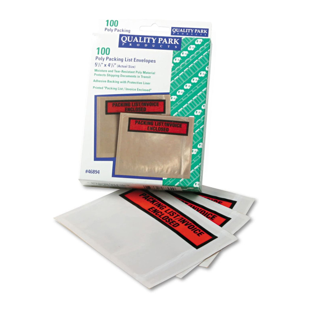 PACKING LIST ENVELOPES QTY 100