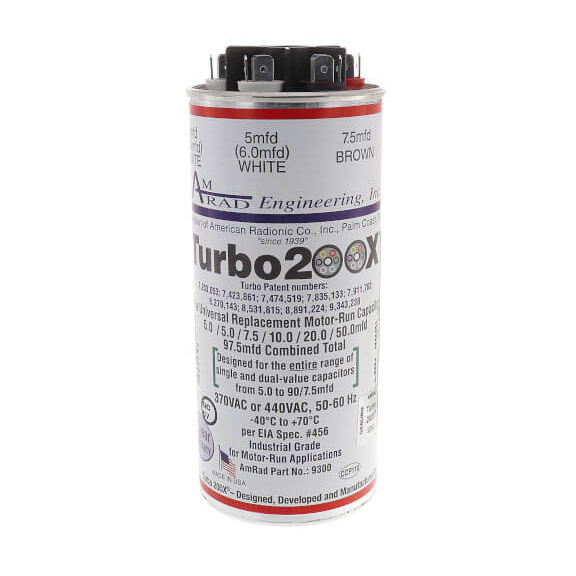TURBO 200 X 5.0 MFD - 97.5 MFD