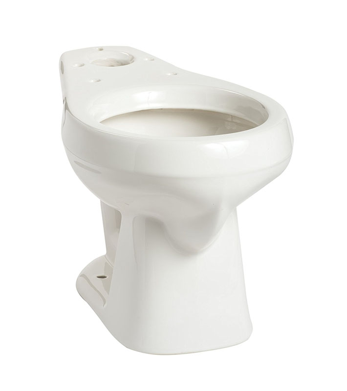 Mansfield 130WHT Round Front Toilet Bowl White