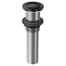 Moen Matte Black Pop-Up Waste Kit