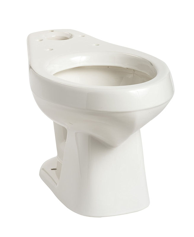 Mansfield 135WHT Alto Elongated Front Toilet Bowl White
