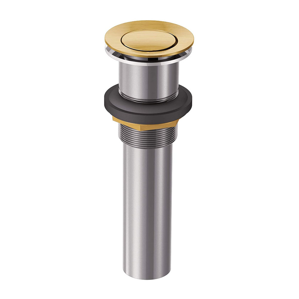 Moen Brushed Gold Pop-Up w/o Overflow