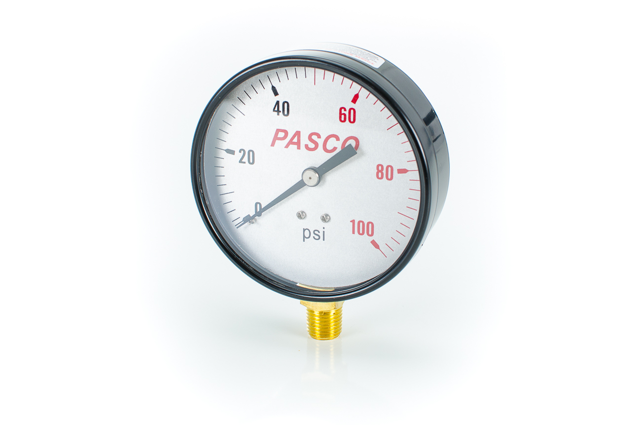 3-1/2 100 PSI PRESSURE GAUGE
