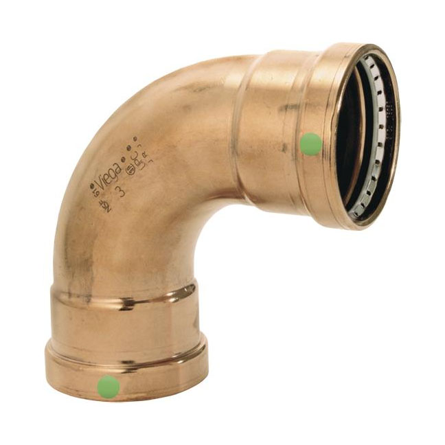 2-1/2 COP PRESS ELBOW 90 CXC