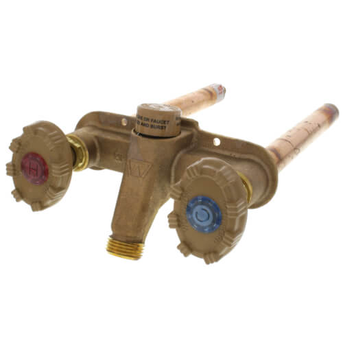 8 PEX HOT & COLD WALL FAUCET
