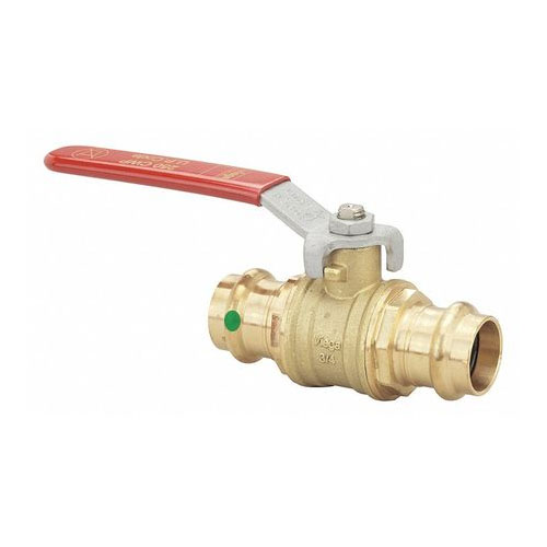 2 BRZ PRESS BALL VALVE