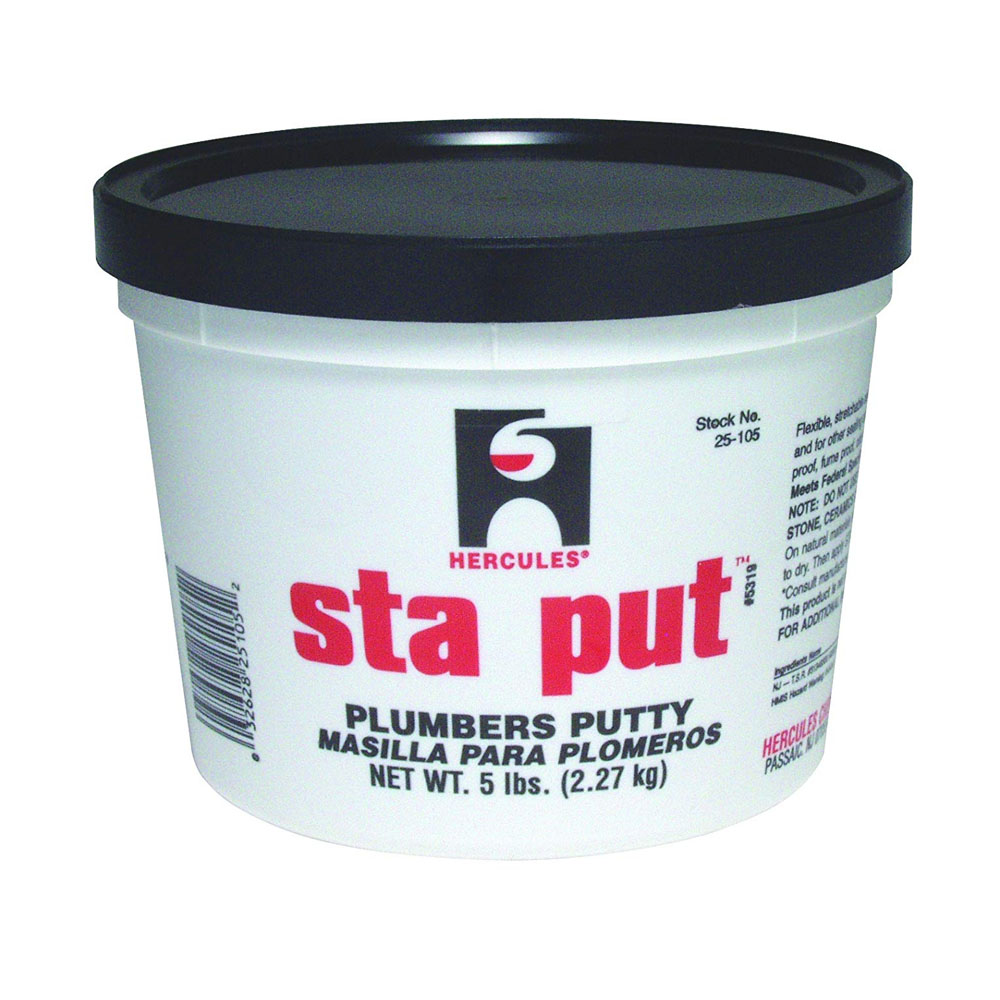 Oatey 25105 Hercules Sta Put 5-Pound Plumbers Putty