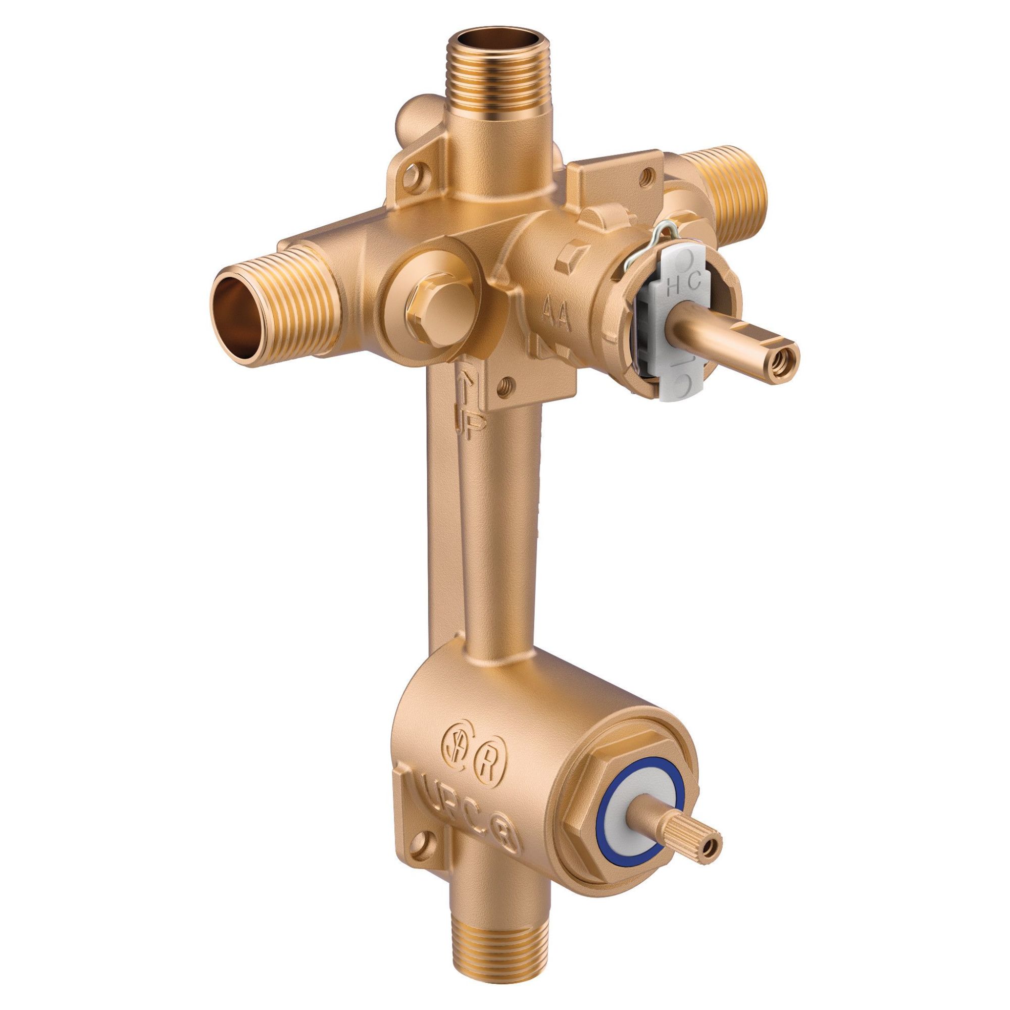 Moen M-Pact Posi-Temp(R) with diverter 1/2