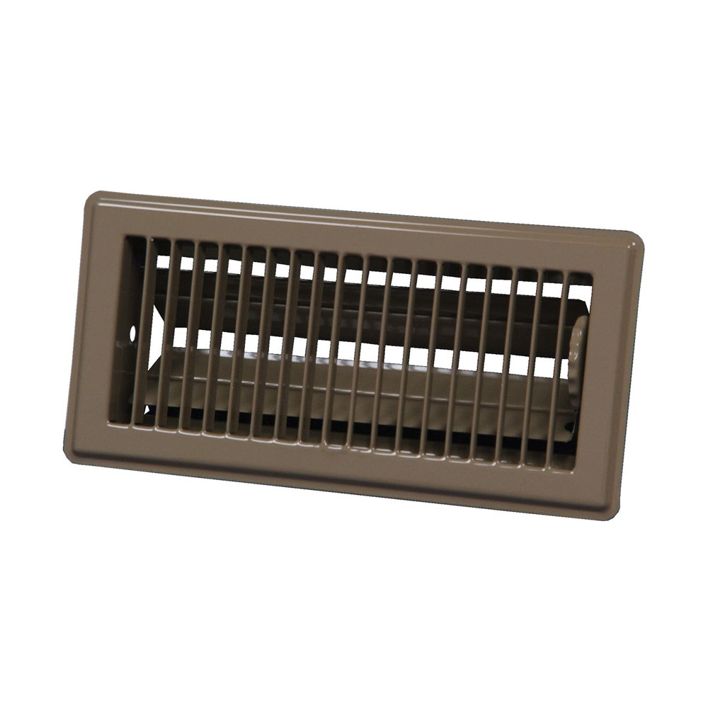 4X12 FLOOR REGISTER / BROWN