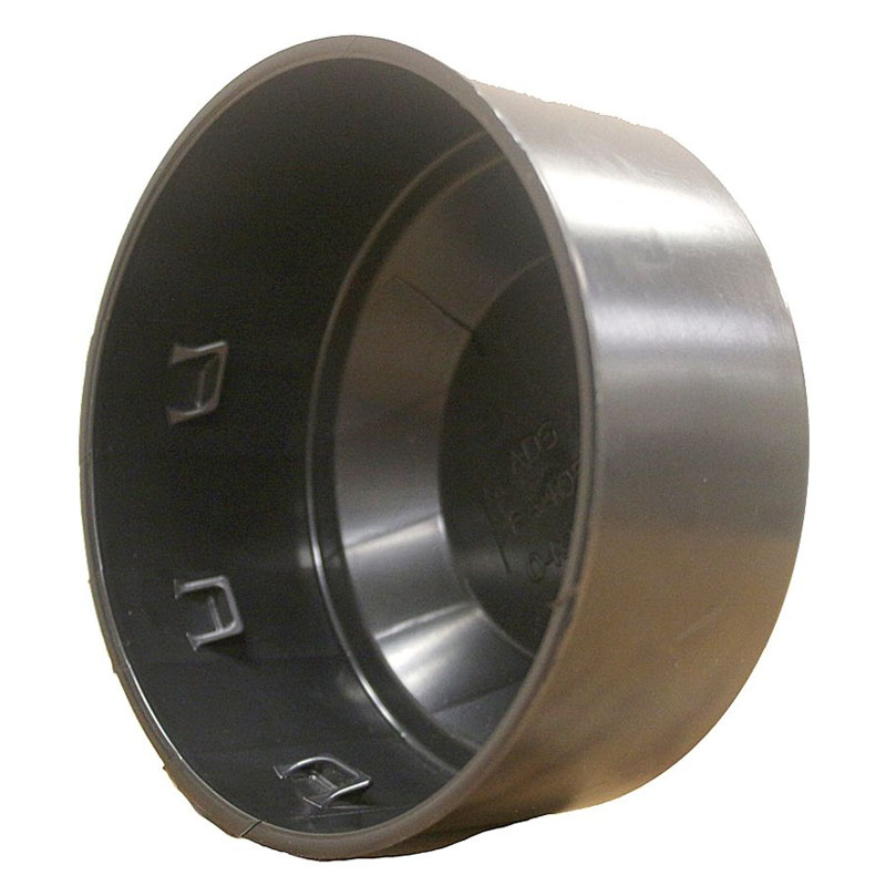 4 CORRUGATED SNAP END CAP