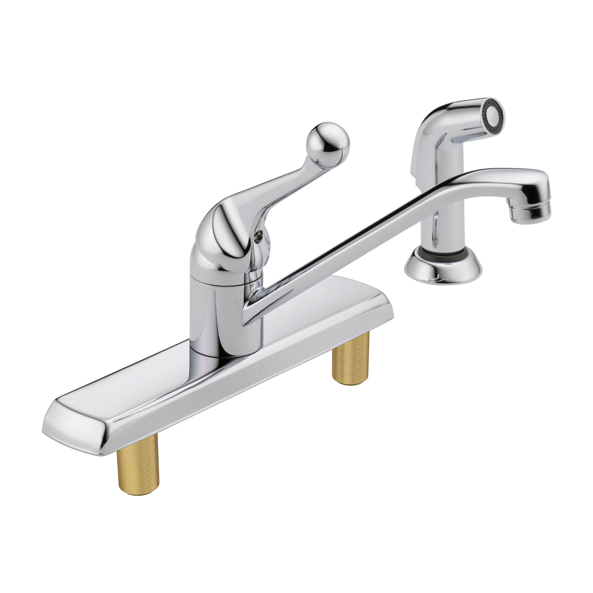 Single Handle Kitchen Faucet with Spray