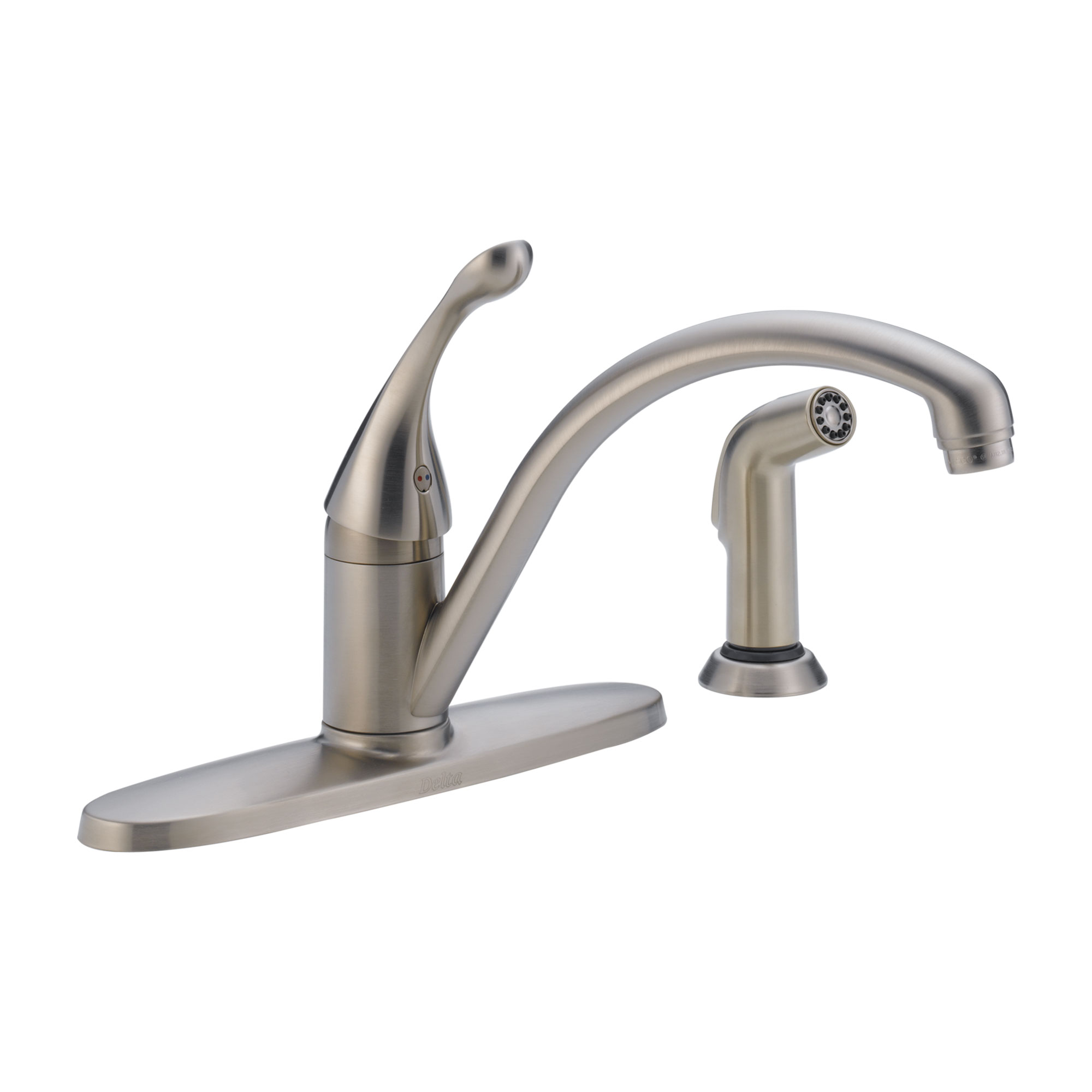 Single Handle Kitchen Faucet with Spray