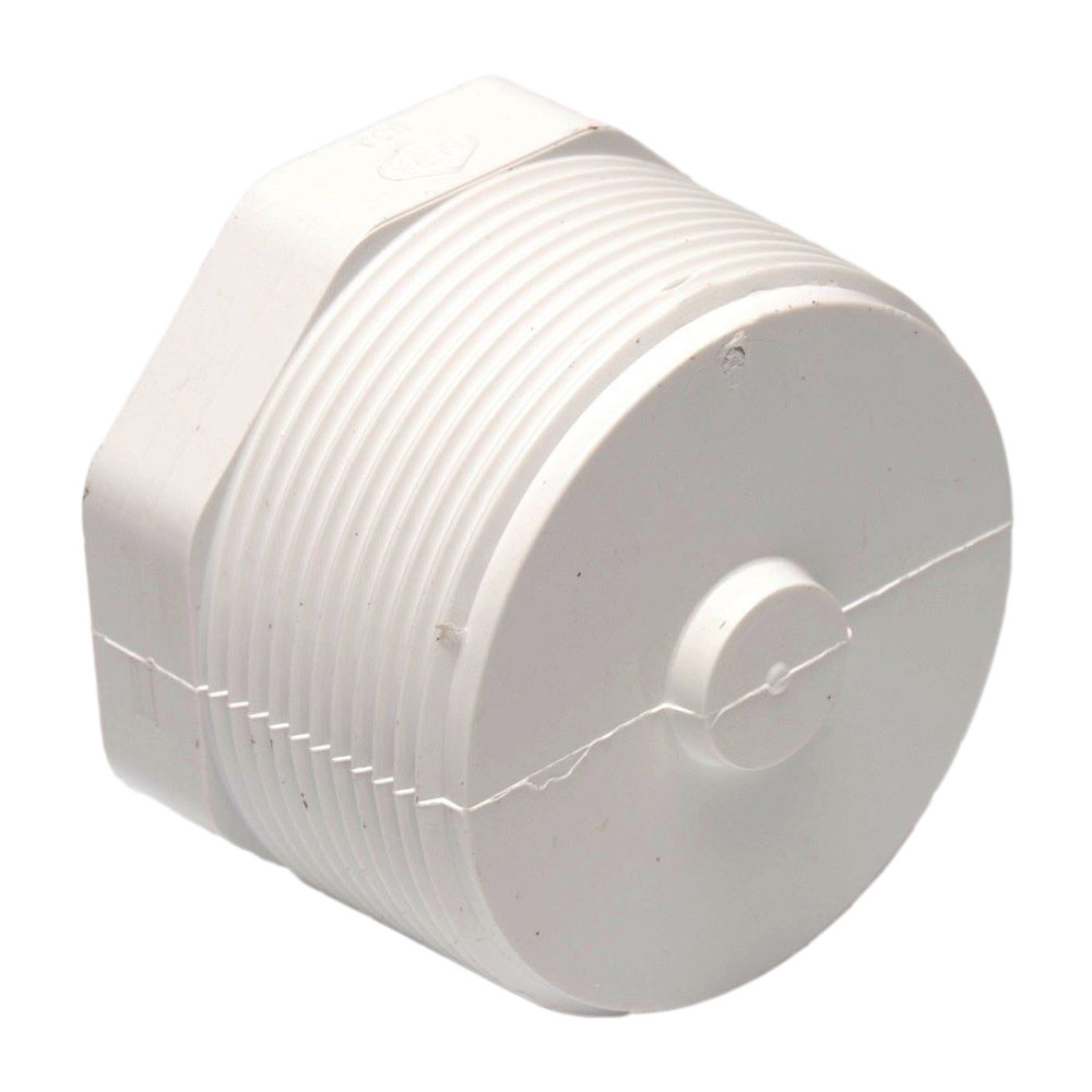 4 PVC MIPT PLUG 450-040 SCH40