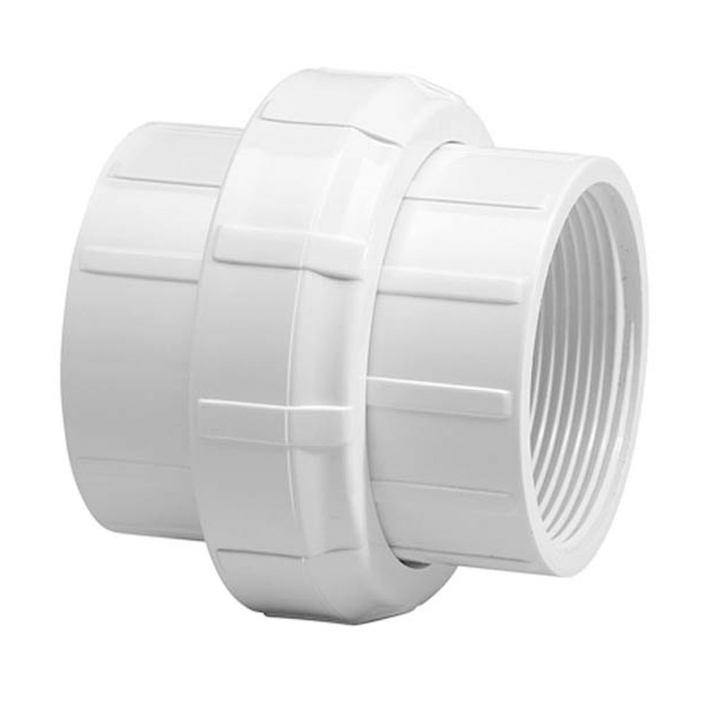 3/4 PVC UNION TT WHITE 458-007