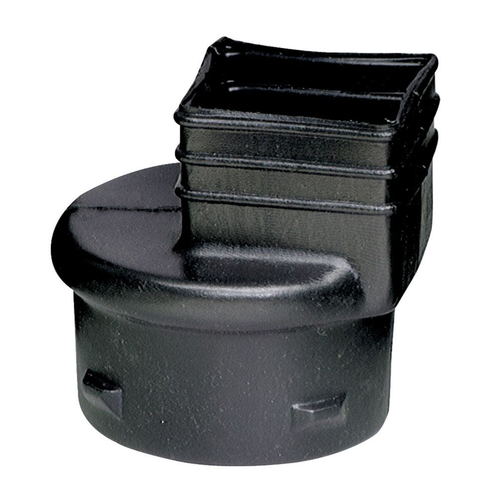 4x4x3 CORR DOWNSPOUT ADAPTER
