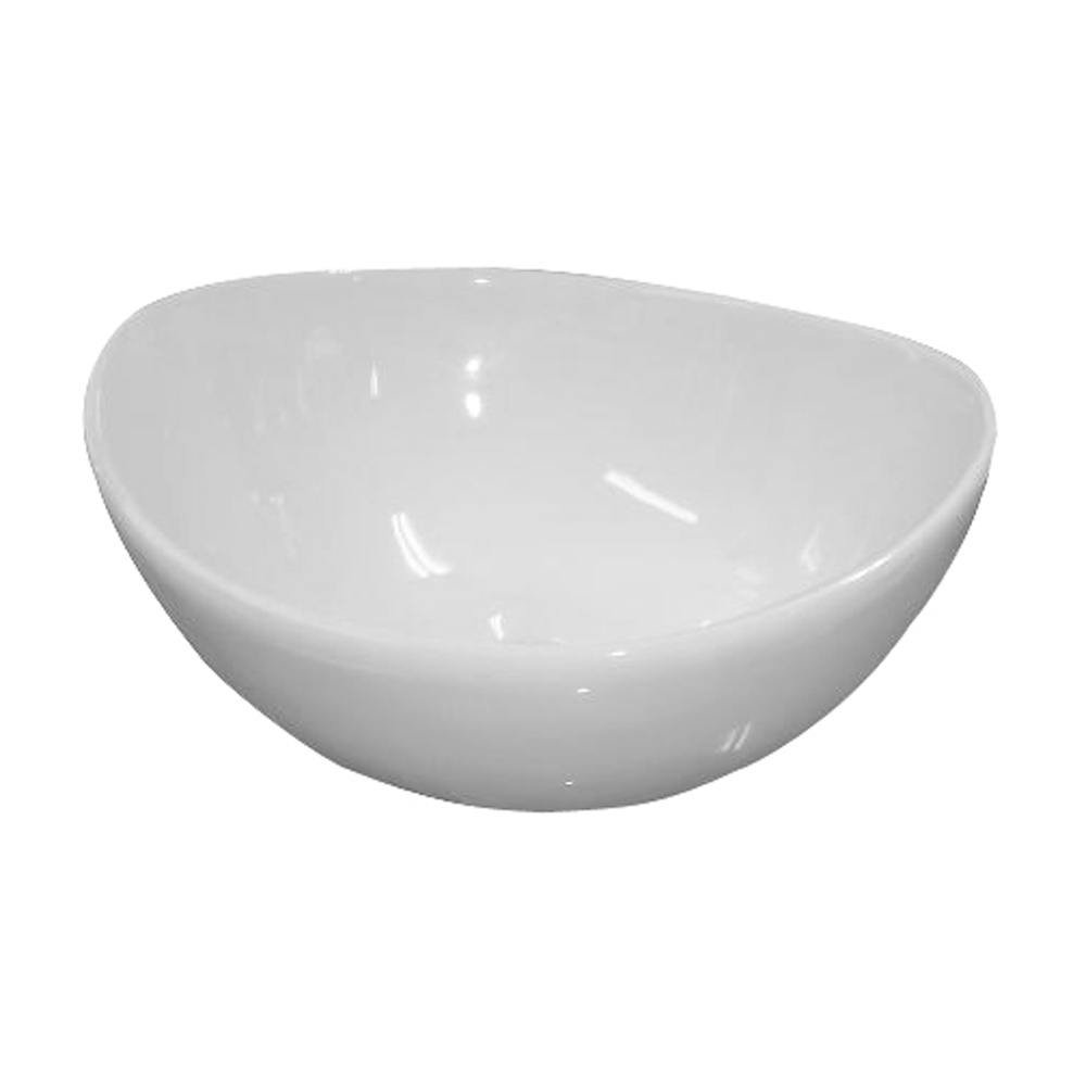Barclay 4-610WH Universal Single Basin Vessel Bathroom Sink