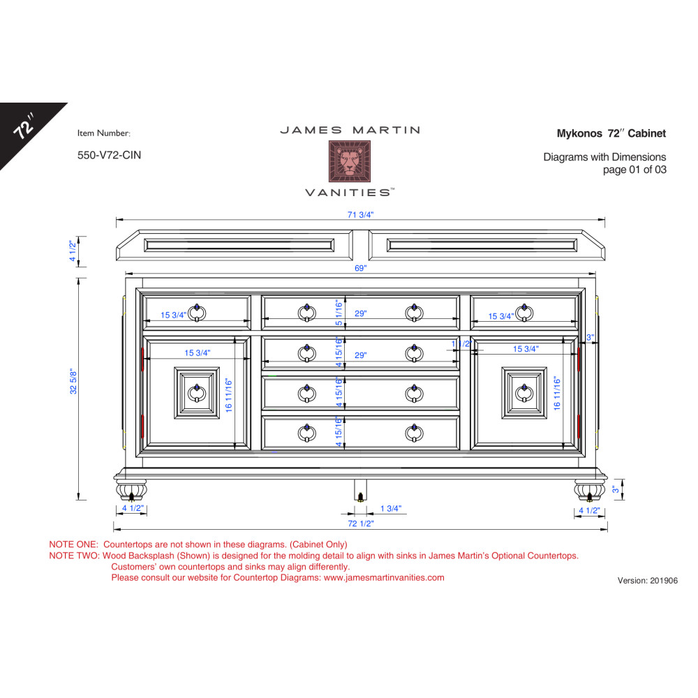 Standard Plumbing Supply - Product: Mykonos 72 Standard Plumbing Supply - Product: Mykonos 72