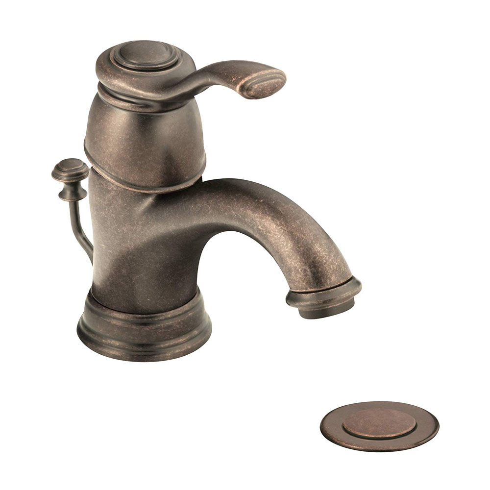 Moen Kingsley Oil Rubbed Bronze One-Handle Bathroom Faucet