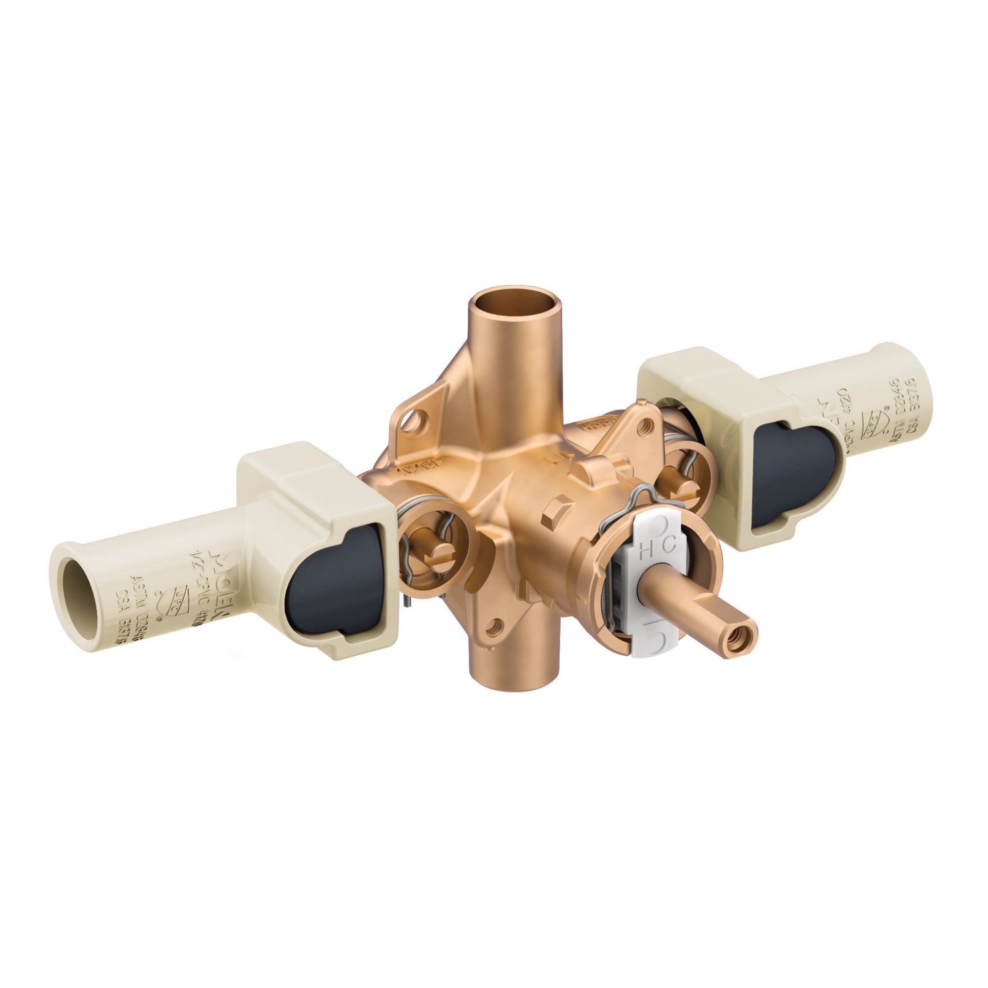 Moen M-Pact Includes bulk pack Posi-Temp(R) 1/2