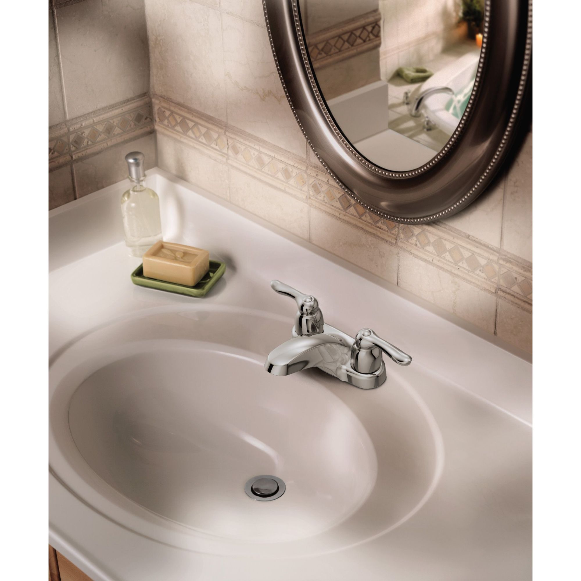 Chateau Chrome Lever Bathroom 2024 Faucet New Unused Sink Moen 64925