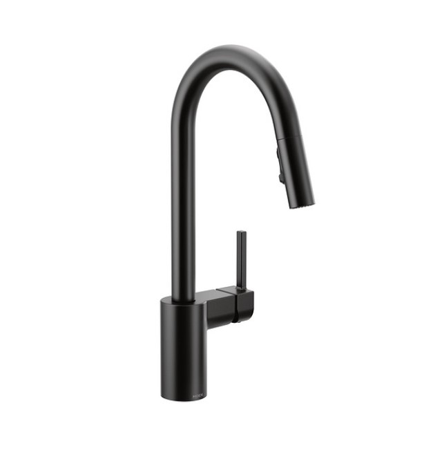 Moen Align Matte black one-handle pulldown kitchen faucet