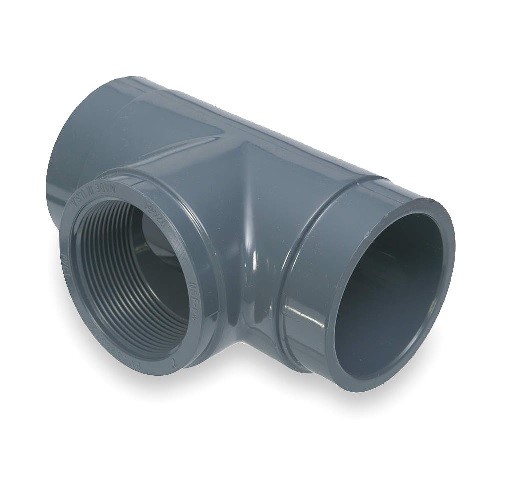 1 PVC TEE SST 802-010 SCH80