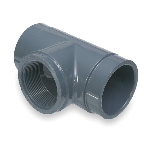1-1/2 PVC TEE SST 802-015 SCH8