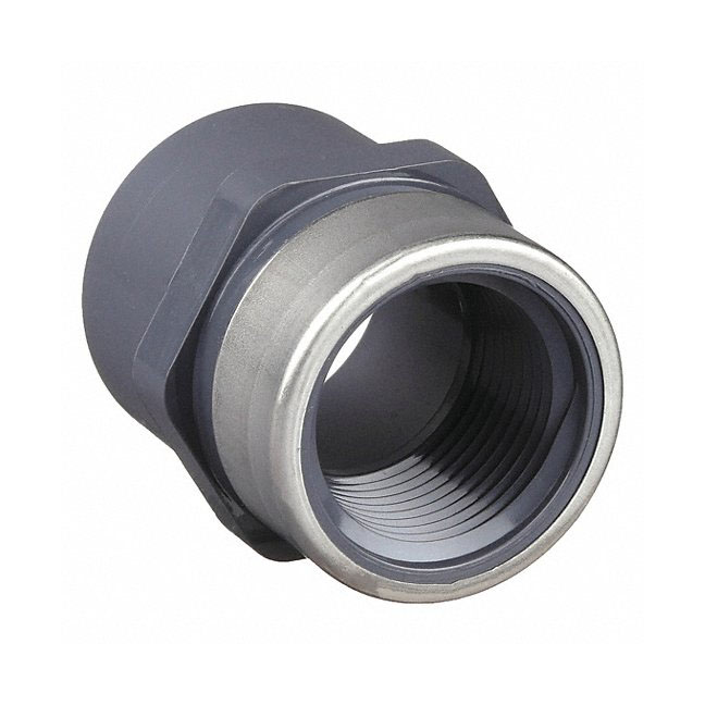 1 PVC 80 FIP ADAPT S/S RNFRC