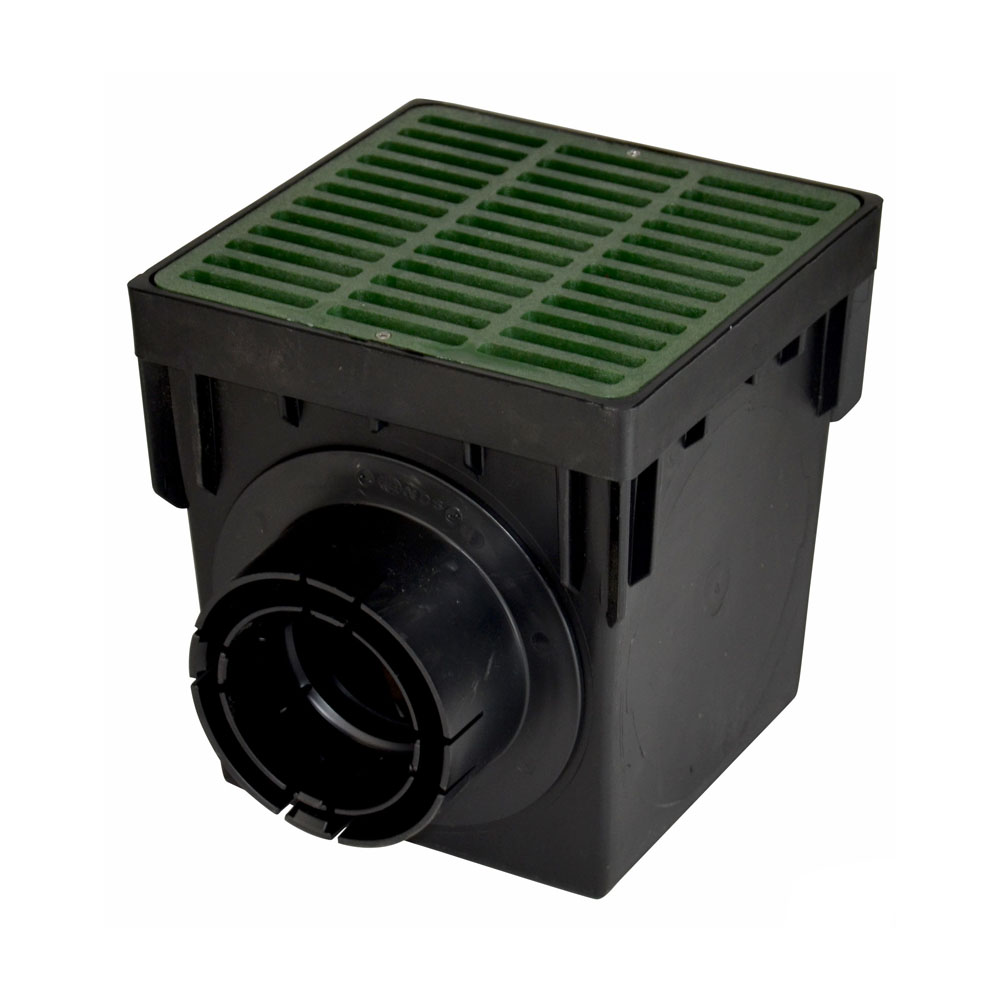 9 BASIN KIT W/GREEN GRATE