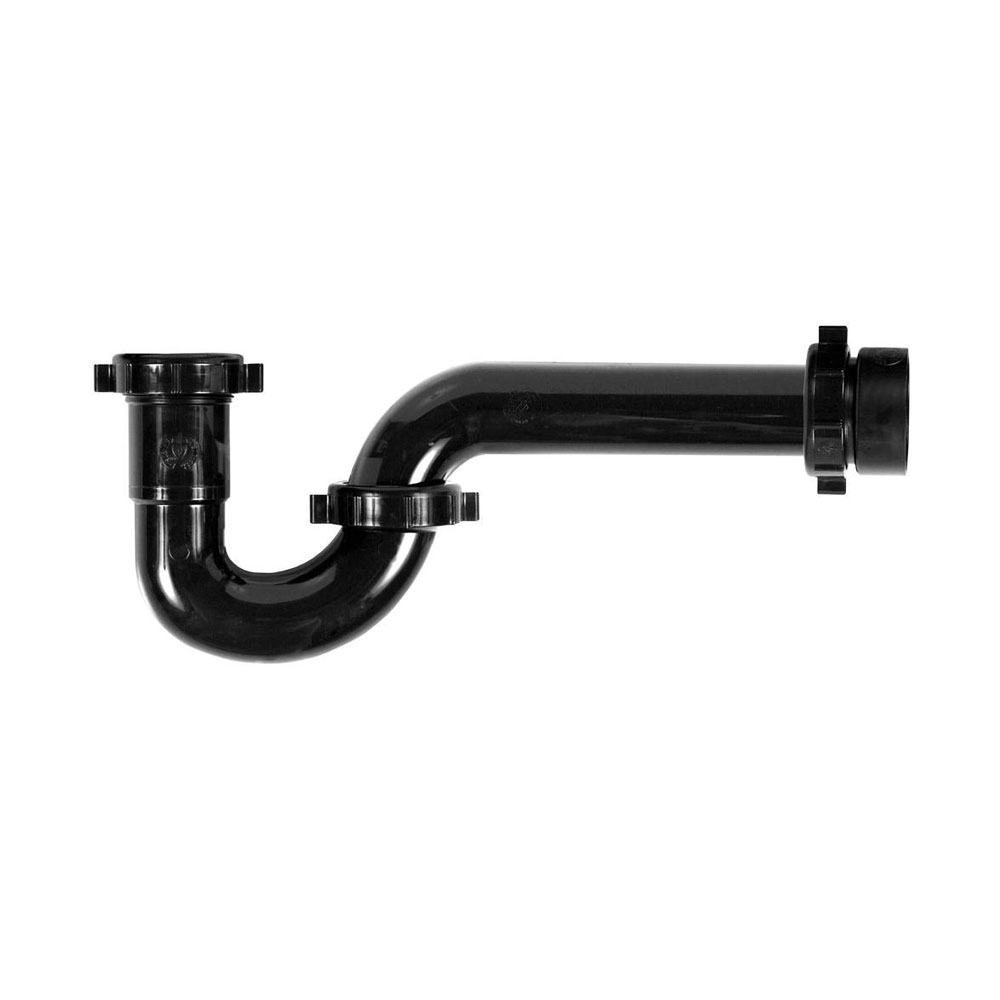 Oatey A9703WBG Dearborn Brass P-Trap with Threaded ABS Adapter and Reversible J-Bend