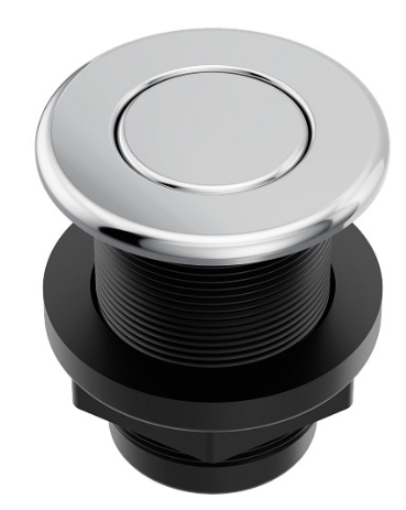 Moen chrome disposal air switch button