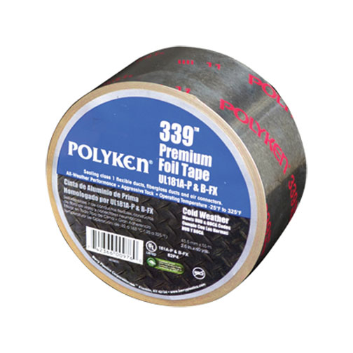 2 1/2X60YD FOIL TAPE UL LISTED