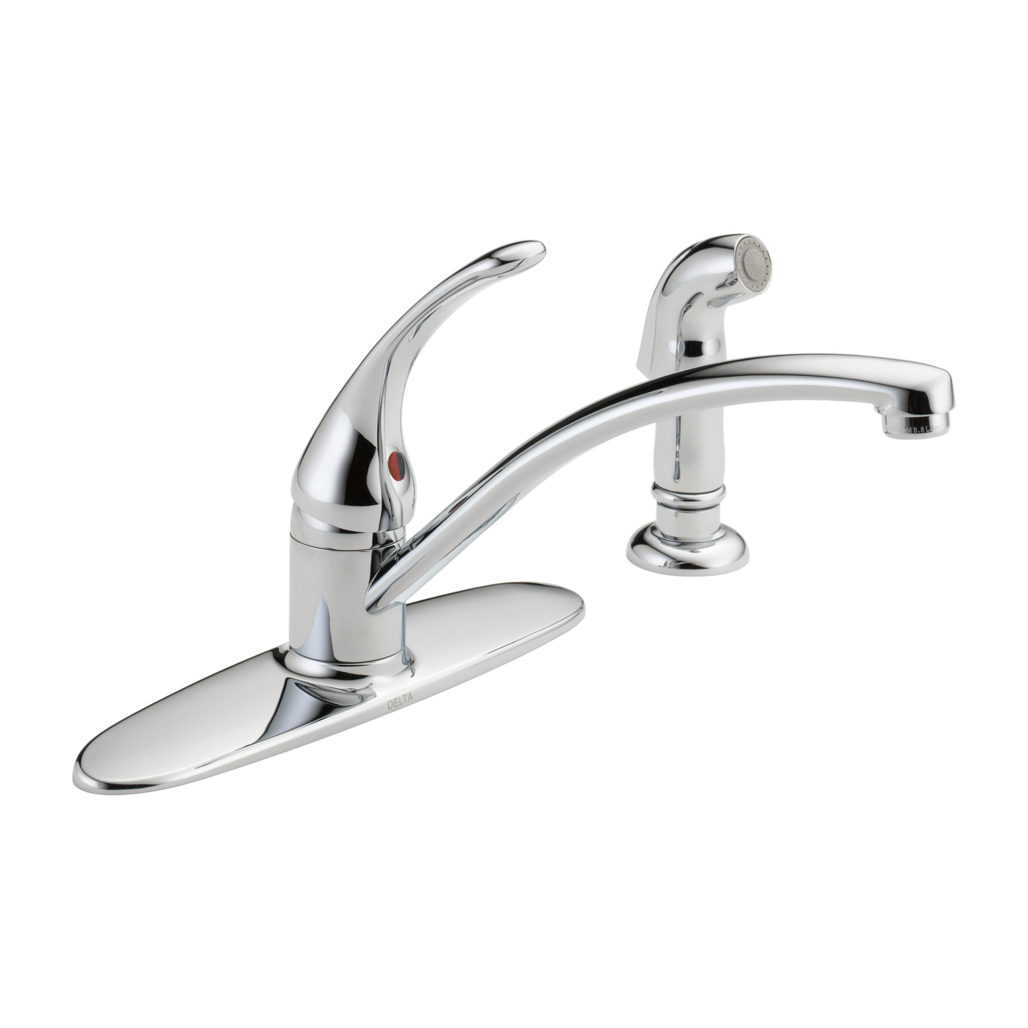 Single Handle Kitchen Faucet with Spray