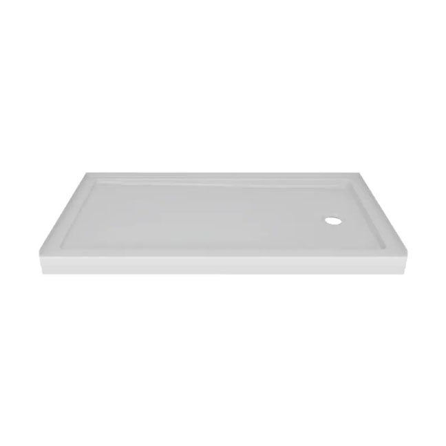 Standard Plumbing Supply - Product: Shower Base Left Drain 60x32