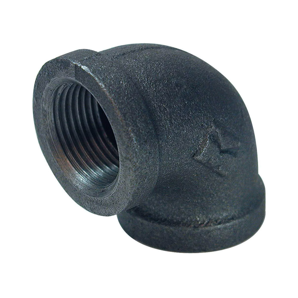 2 BLACK 90 ELBOW