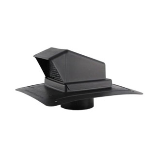 4 BLACK PLASTIC VENT