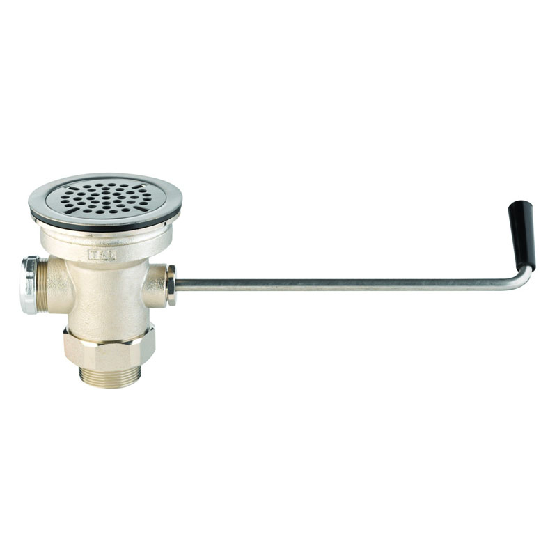 T&S Brass B-3940 Waste Drain Valve with Twist Handle