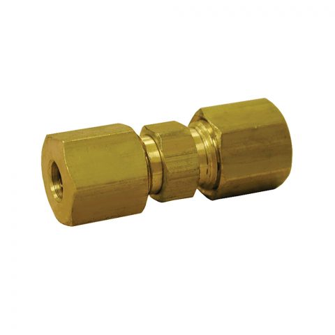 3/8 X 1/4 COMP R UNION BR