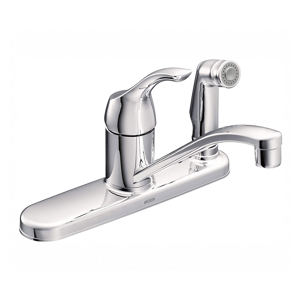 Moen CA87554C Adler one-handle low arc kitchen faucet Chrome