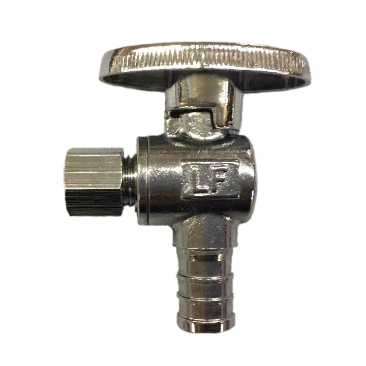 1/2 PEX X 1/4 OD ANGLE STOP