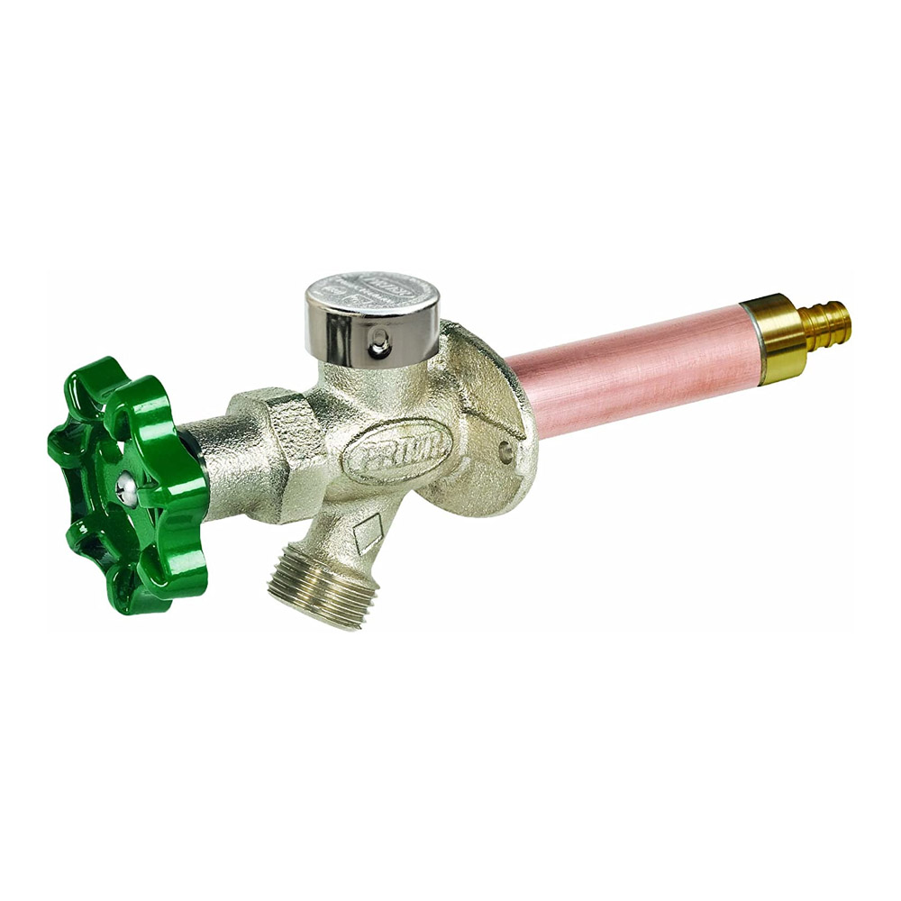 Prier C-144X12 12-Inch Anti-Siphon Freezeless Hydrant with 1/2-Inch PEX Adapter