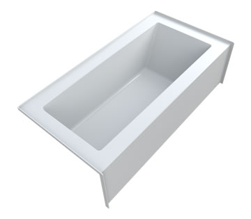 30 X 60 LH SKIRT SQ SOAK TUB