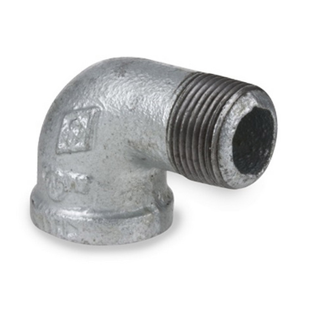 1/2 GALV 90 ST ELBOW DOM