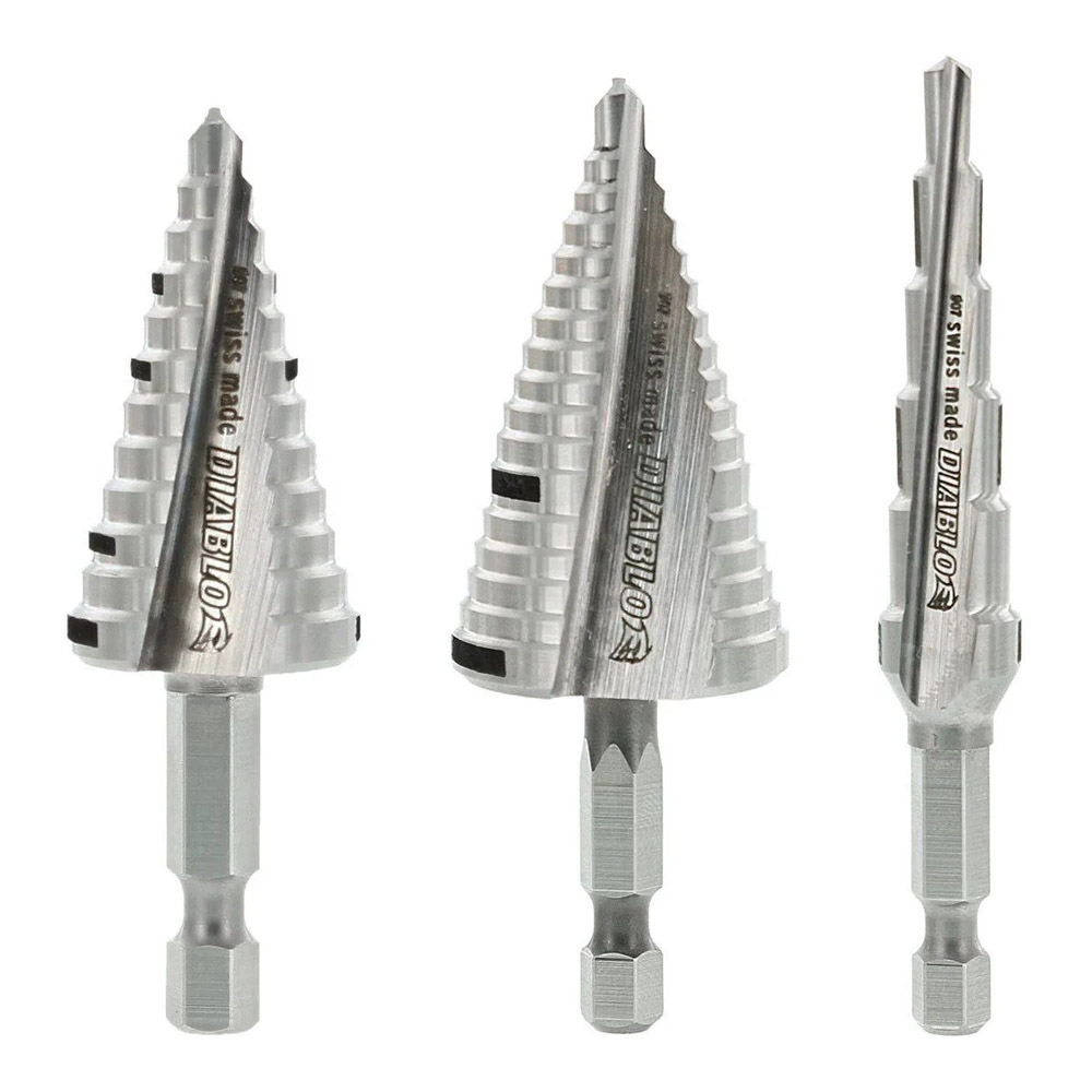 3-PIECE STEP BIT KIT