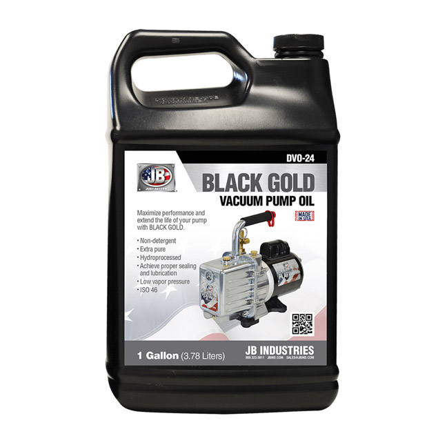 BLACK GOLD VAC. PUMP OIL (GAL)